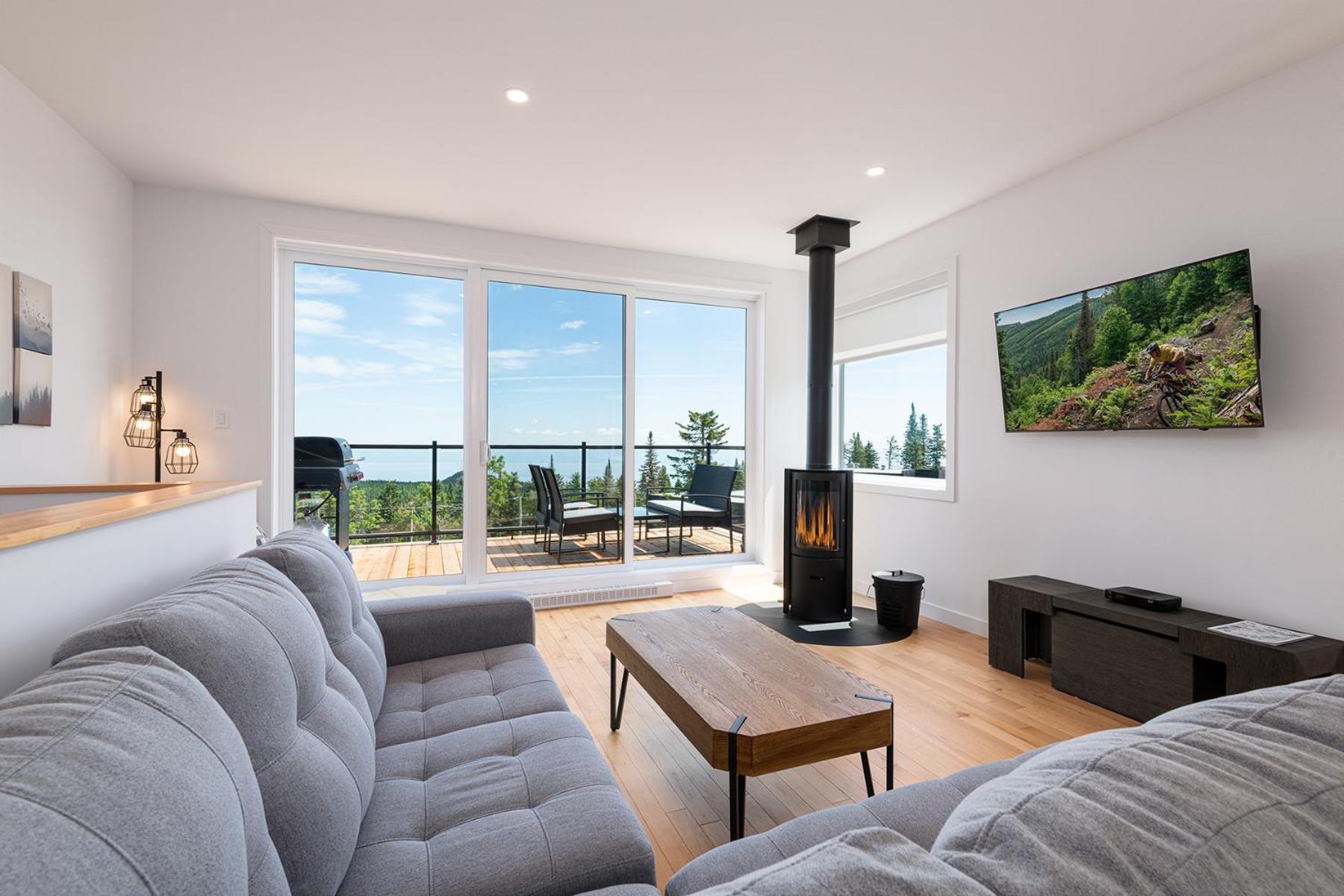 Les Chalets Du Massif De Charlevoix Petite-Riviere-Saint-Francois Værelse billede