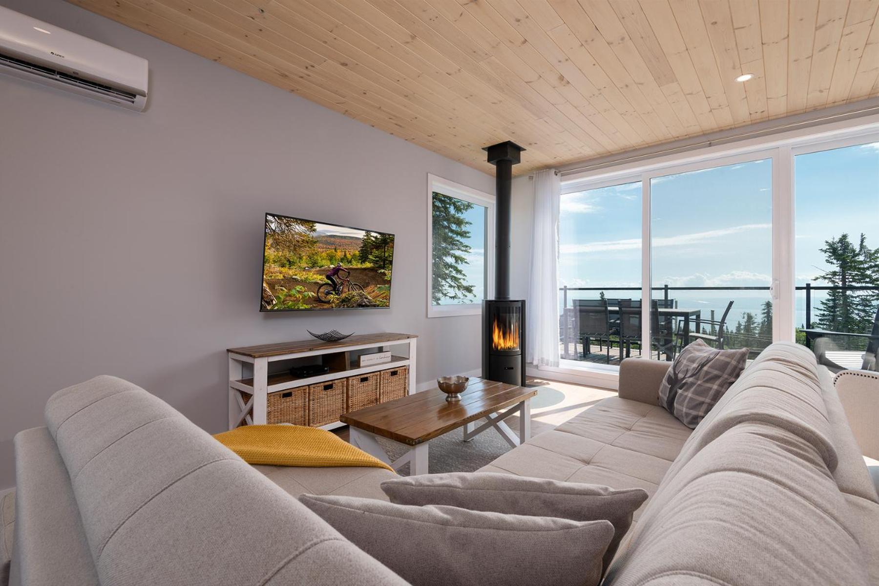 Les Chalets Du Massif De Charlevoix Petite-Riviere-Saint-Francois Værelse billede
